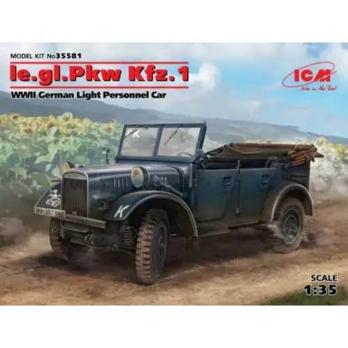 Авто-мото Немецкий военный автомобиль le.gl.Einheits-Car Kfz.1 1:35