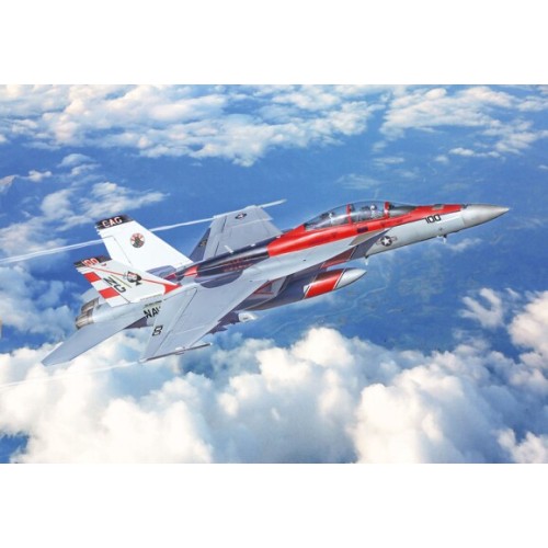 Сборная модель самолета Cборная модель 1:48 Самолет F:A-18F Super Hornet Италери 2823 1:48