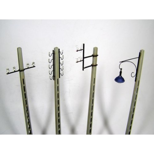 Будівлі та елементи Збірна модель 1:35 Бетонні телеграфні стовпи MiniArt 35563