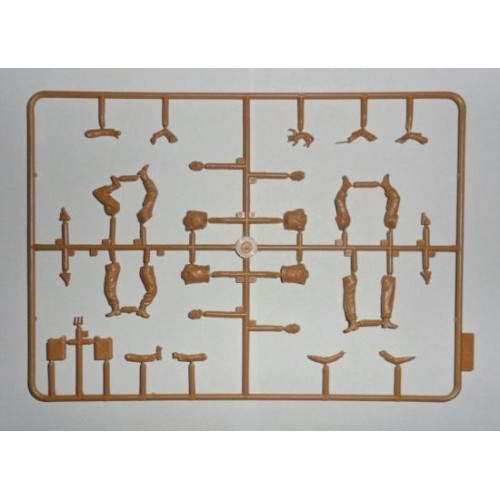 Фігури та мініатюри Екіпаж німецької бронетехніки (1941-1942) (4 фігурки і кішка)