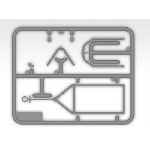Сборная модель самолета Сборная модель 1:48 Американский дрон с воздушной мишенью ICM 48399 1:48