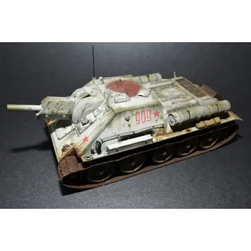 Бронетехника и артиллерия САУ СУ-122 ранних выпусков 1:35