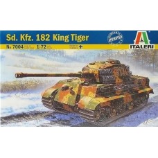 Збірна модель 1:72 Танк King Tiger Italeri 7004