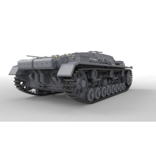 Бронетехника и артиллерия САУ Stug III 0-Series 1:35