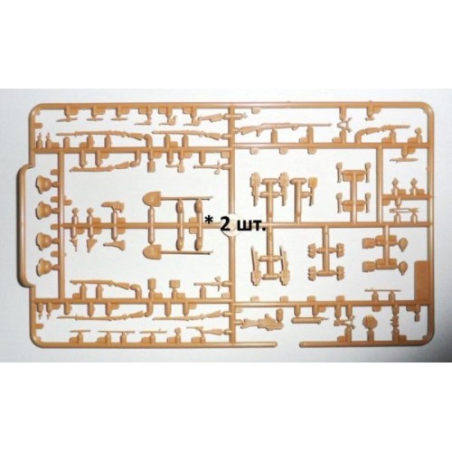 Фігури та мініатюри Збірна модель 1:35 фігур Німецької піхоти в протигазах (1918 р.) ICM35695