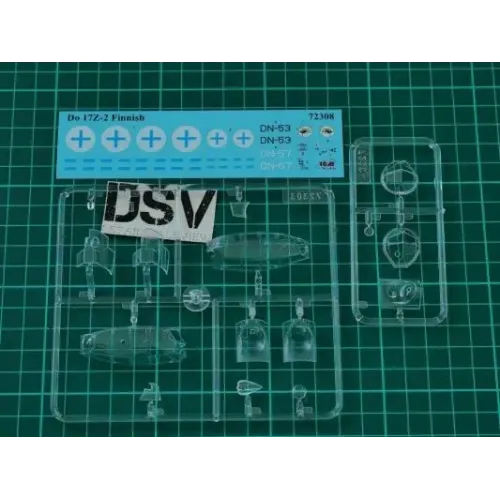 Збірна модель літака Збірна модель 1:72 Літак Dornier Do-17Z-2 (Фінський) ICM 72308 1:72