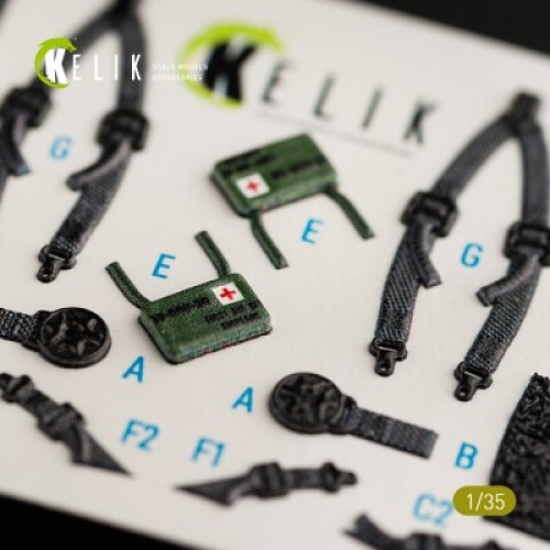 Декали HH-60H Rescue Hawk 3D декаль интерьер для комплекта Kitty Hawk 1:35 КЕЛИК K35016