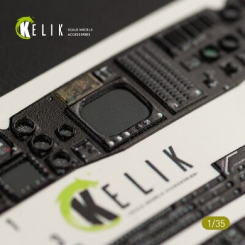 Декали HH-60H Rescue Hawk 3D декаль интерьер для комплекта Kitty Hawk 1:35 КЕЛИК K35016