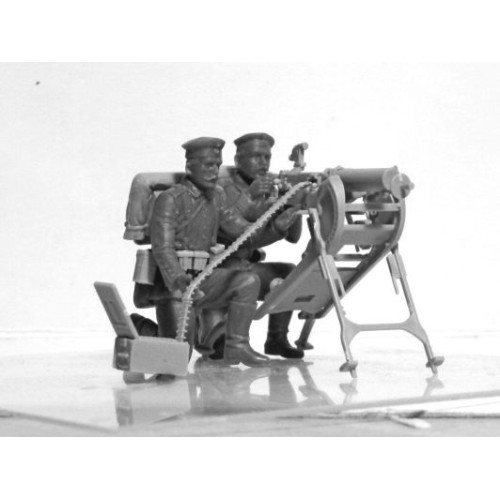 Фігури та мініатюри Збірна модель 1:35 Німецька команда MG08 (Першої світової війни) ICM35711