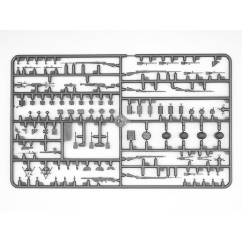 Фігури та мініатюри Французька піхота в протигазах, 1916 (4 фігури)