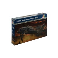 Збірна модель 1:72 Вертоліт UH - 60 Black Hawk "Night Raid" Italeri 1328