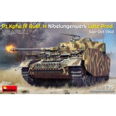 Збірна модель 1:35 Німецький танк Pz.Kpfw.IV Ausf. H Nibelungenwerk Late Prod Miniart 35346