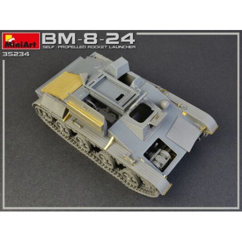 Бронетехника и артиллерия Самоходная Ракетная Установка "БМ-8-24" 1:35