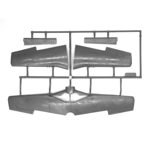 Сборная модель самолета Сборная модель 1:48 Самолет Мустанг P-51D с пилотами ВВС США и наземным персоналом ICM 48153 1:48