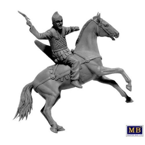 Фігури та мініатюри Збірна модель 1:32 Фігури серія «Греко-перські війни» - Перський важкий кавалерист (комплект 4) MasterBox 32014