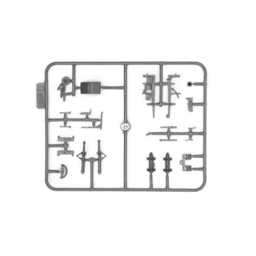 Сборная модель самолета Сборная модель 1:48 Самолет Мустанг P-51D с пилотами ВВС США и наземным персоналом ICM 48153 1:48