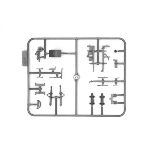 Сборная модель самолета Сборная модель 1:48 Самолет Мустанг P-51D с пилотами ВВС США и наземным персоналом ICM 48153 1:48