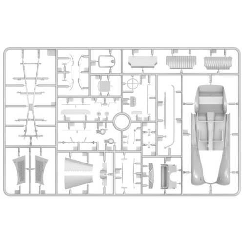 Авто-мото Сборная модель 1:35 Немецкий кабриолет 170V МиниАрт 38016
