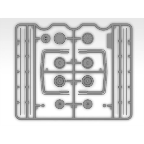 Бронетехніка та артилерія Збірна модель 1:35 Мобільний офіс Монтгомері зі штабом ICM 35604