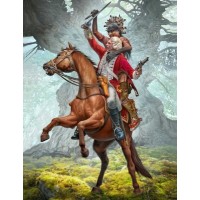 Збірна модель 1:35 Фігури серія "Індейські війни" - "Атака із засідки" MasterBox 35248