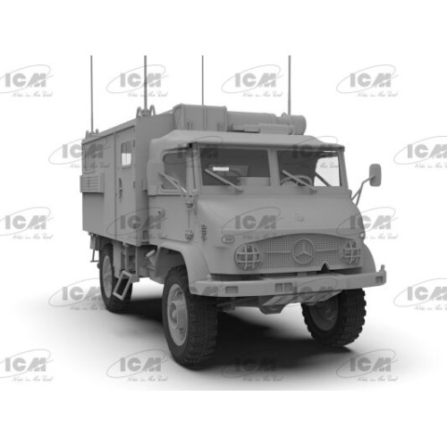 Авто-мото Unimog S 404 Немецкий военный радио автомобиль