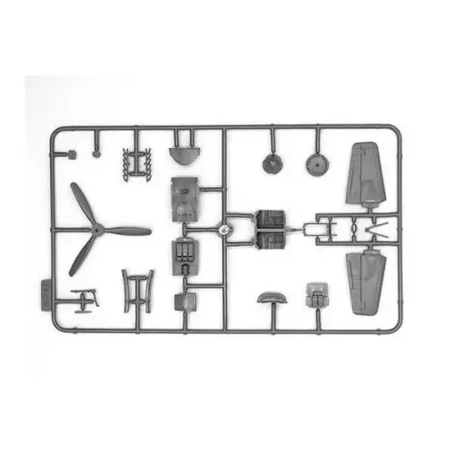 Сборная модель самолета Mustang P-51А 1:48