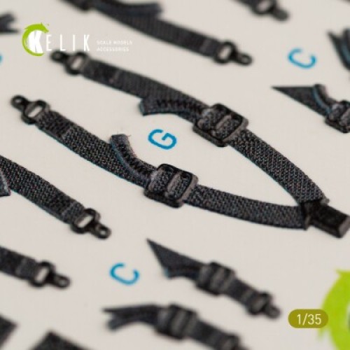 Декалі SH-60F Ocean Hawk 3D декаль інтер'єр для комплекту Kitty Hawk 1:35 KELIK K35012