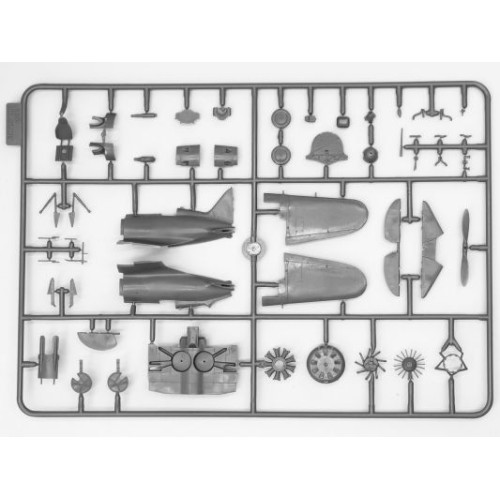 Сборная модель самолета I-16 type 18 1:72