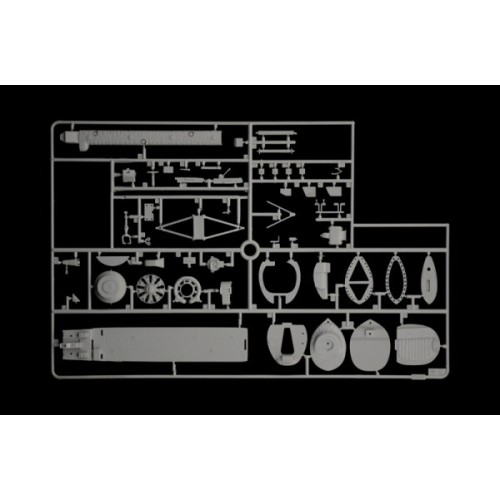 Сборная модель самолета Сборная модель 1:48 Вертолет H-21C Flying Banana Gunship Италери 2774 1:48