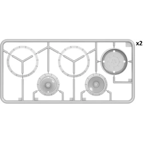 Авто-мото Збірна модель 1:35 Німецький промисловий трактор D8511 зразка 1936 року з вантажним причепом MiniArt 38033