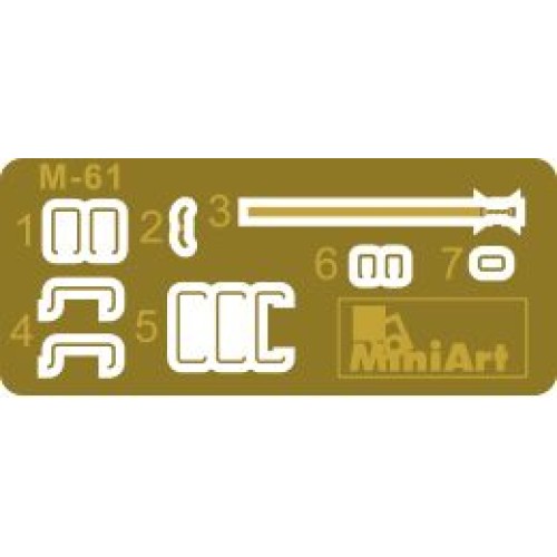 Наборы деталировки Сборная модель 1:35 Набор немецких гранат и мин МиниАрт 35258