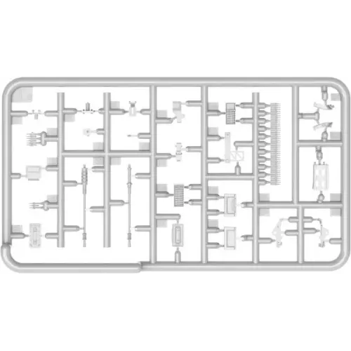 Наборы деталировки Сборная модель 1:35 Набор американские пулеметы Миниарт 37047