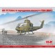 Вертолёты Сборная модель 1:48 Вертолет AH-1G Кобра и аэродромное покрытие США M8A1 ICM 48298