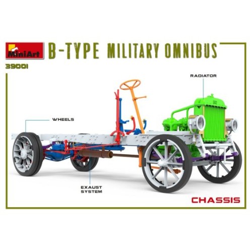 Авто-мото B-Type военный автобус