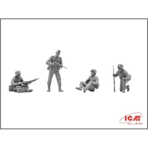 Фігури та мініатюри Німецький танковий десант (1942-1945)