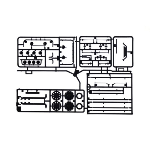 Авто-мото Збірна модель 1:24 вантажний автомобіль : тягач Iveco Hi-way E5 Abarth Italeri 3934