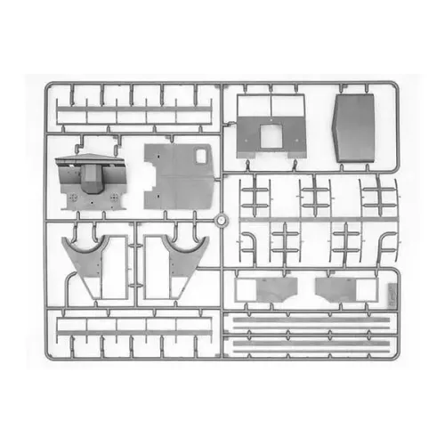 Бронетехника и артиллерия Грузовик Второй мировой войны Lastkraftwagen 3,5 t AHN с германскими водителями 1:24