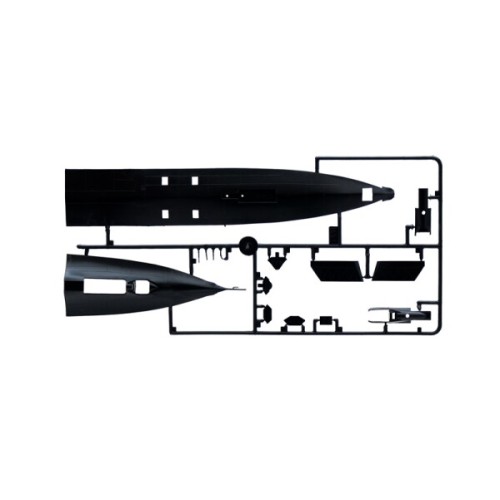 Збірна модель літака Збірна модель 1:72 Літак SR - 71 Black Bird with Drone Italeri 0145 1:72