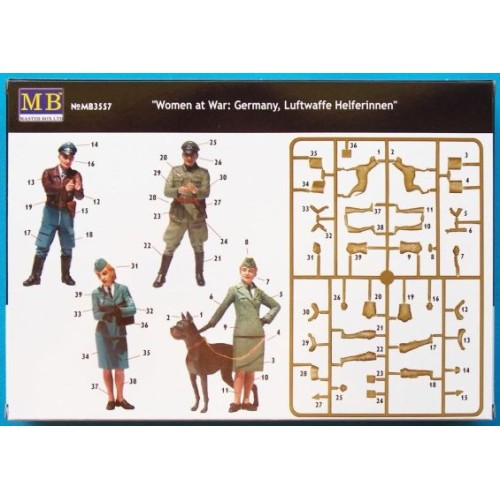 Фігури та мініатюри «Жінки на війні: Німеччина, Люфтваффе Гельферіннен»