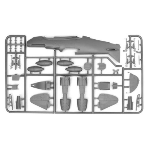 Сборная модель самолета Сборная модель 1:48 советский истребитель ЛаГГ-3 1-4 серии ICM 48091 1:48