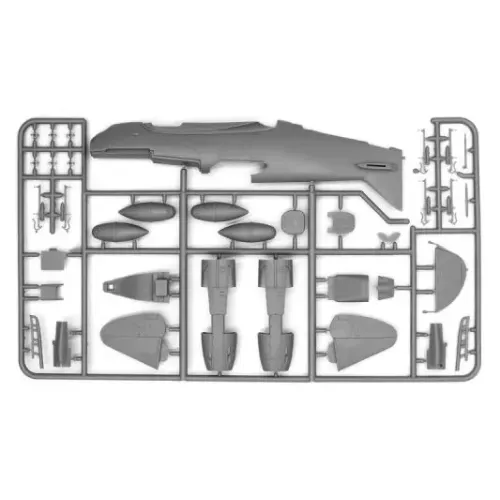 Збірна модель літака Збірна модель 1:48 радянський винищувач ЛаГГ-3 1-4 серії ICM 48091 1:48