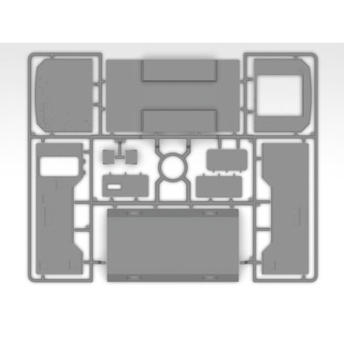 Авто-мото Збірна модель 1:35 Радянська шестиколісна армійська вантажівка з укриттям ICM 35002