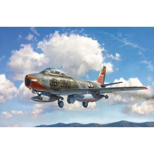 Збірна модель літака Збірна модель 1:48 Літак F-86E Sabre Італері 2799 1:48