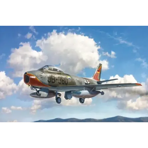 Збірна модель літака Збірна модель 1:48 Літак F-86E Sabre Італері 2799 1:48
