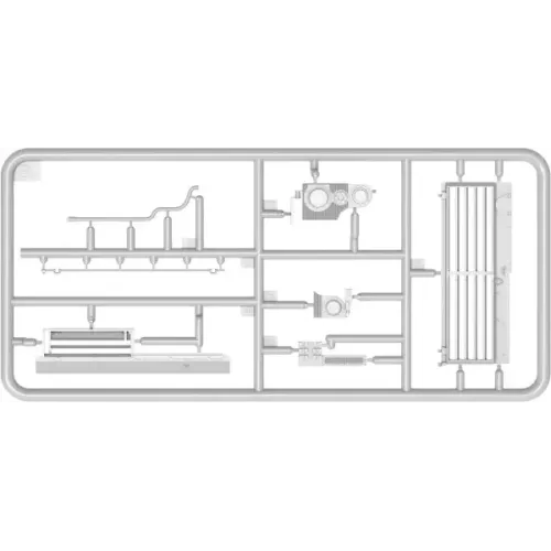 Набори деталіровки Збірна модель 1:35 Комплект трансмісії Т-54 (пізнього випуску) MiniArt 37066