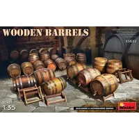Сборная модель 1:35 Набор Деревянные бочки МиниАрт 35632