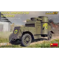 Збірна модель 1:35 Бронеавтомобіль Остін 3-я серія з інтер'єром (українська, польська, грузинська, румунська служби) MiniArt 39005