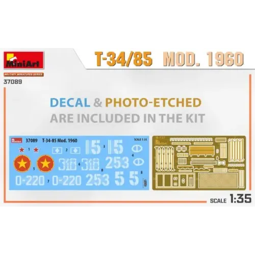 Бронетехника и артиллерия Танк Т-34-85 модификации 1960 года