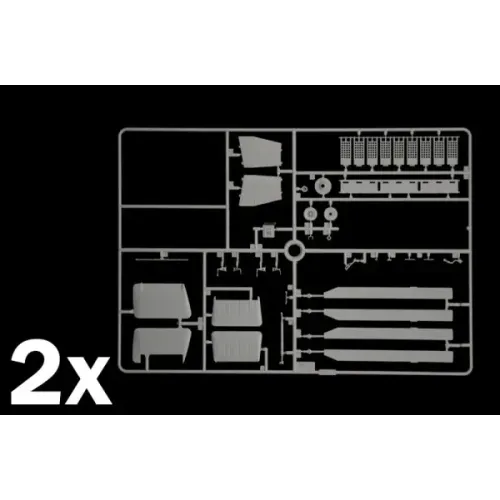 Збірна модель літака Збірна модель 1:48 Гелікоптер H-21C Flying Banana GunShip Italeri 2774 1:48