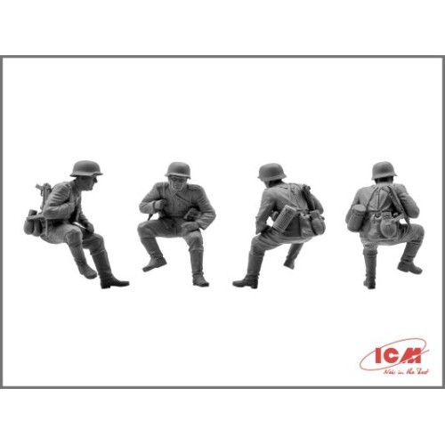 Фігури та мініатюри Німецький танковий десант (1942-1945)